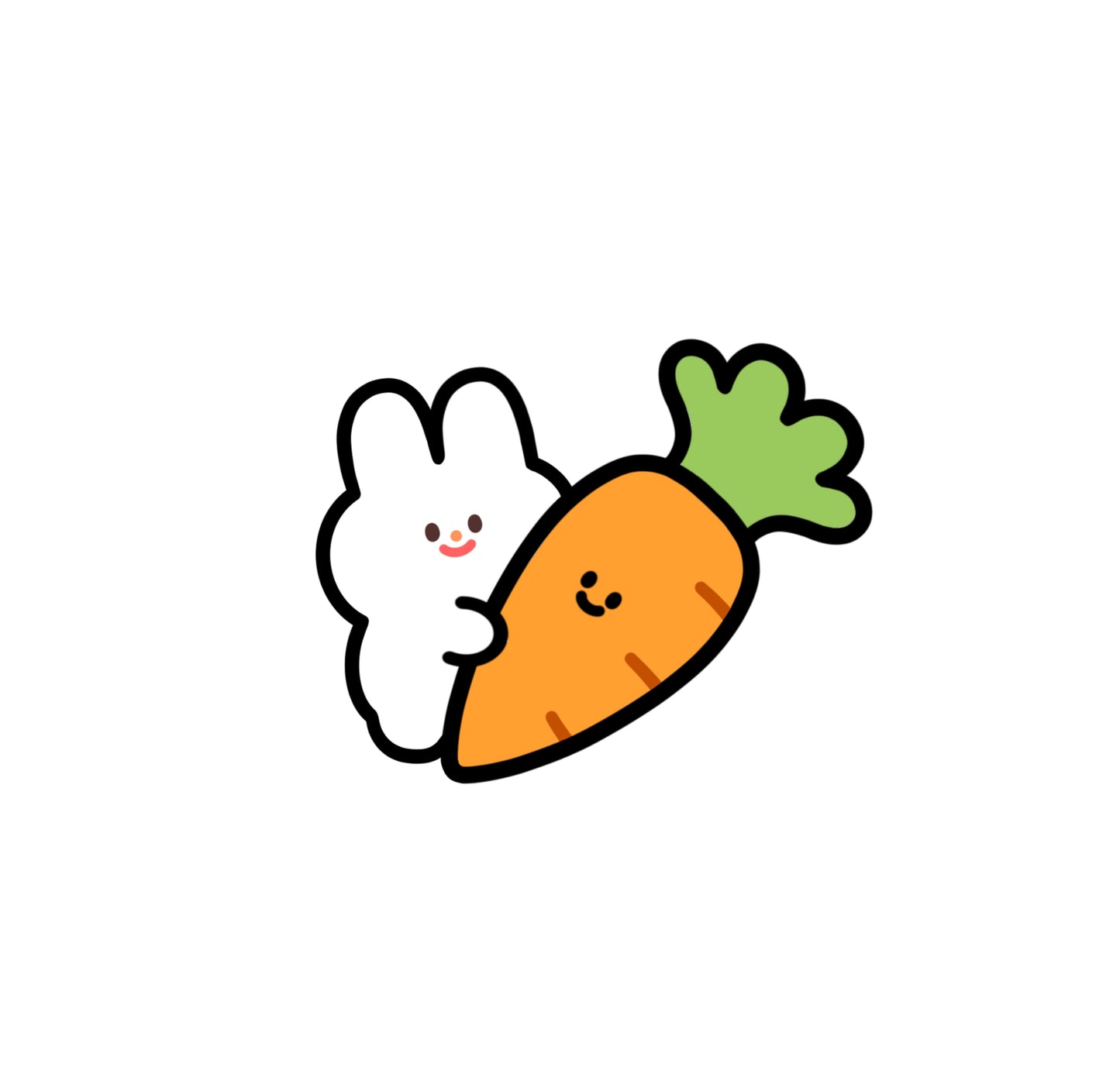 carrot bunny sticker [COMING SOON]