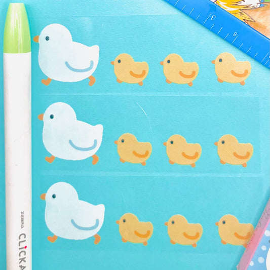 ducks clear washi tape