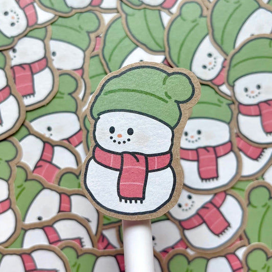 snowman sticker